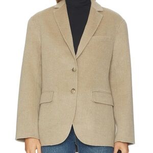 Anine Bing Quinn blazer-cashmere blend, color melange 
Women - boxy classic cut